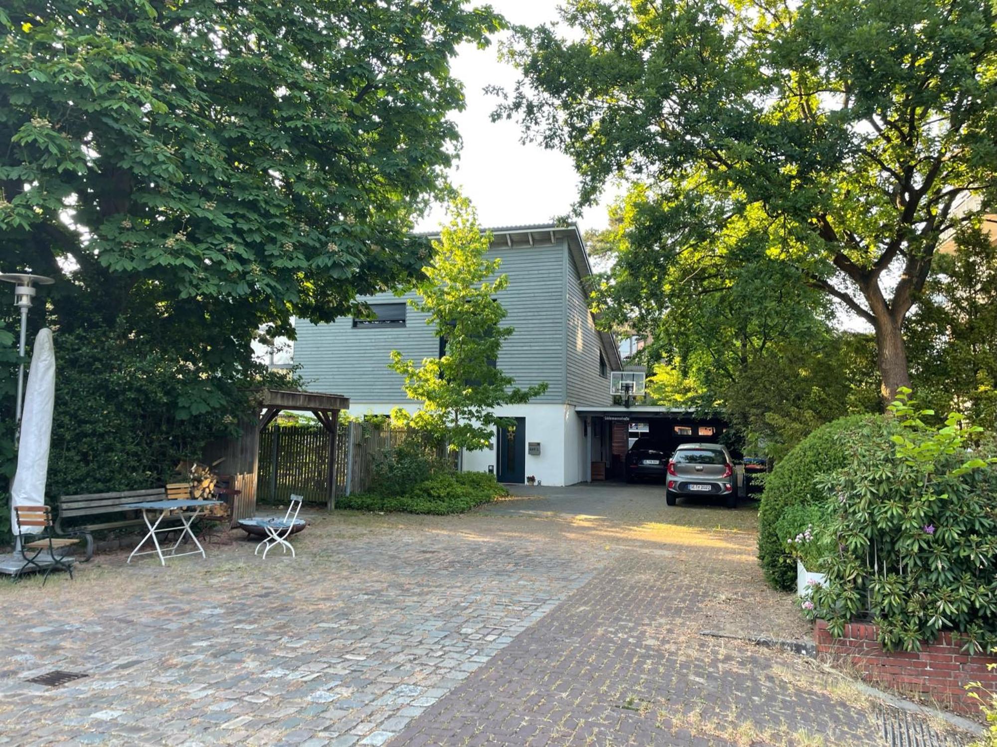 Modernes Holzhaus Im Skandinavischen Stil Mit Sauna, Garten Und 2 Katzen Norderstedt Bagian luar foto